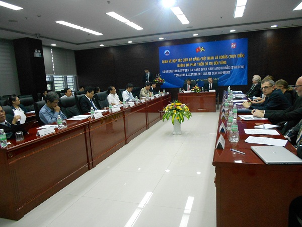 Город Дананг активизирует сотрудничество с шведским городом Борас